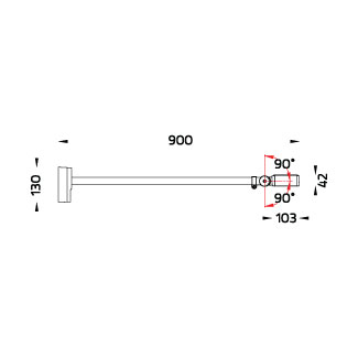 Mini ALPHA Square Arm