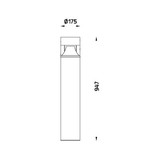 FUJI Flat - Bollard