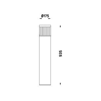POM Prismatic - Bollard