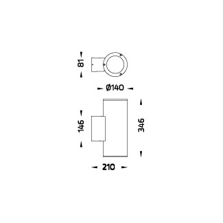 Medium TUBE - Up / Down 