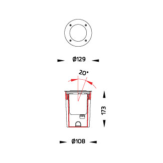 ZET Round Adjustable